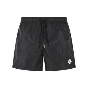 Moncler Black Nylon Swimsuit Men